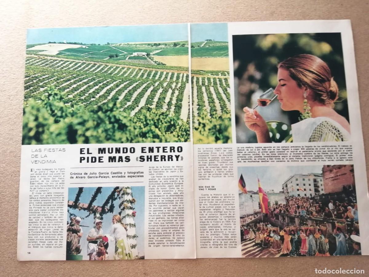 Otros art&iacute;culos de coleccionismo en papel: REPORTAJE. EL MUNDO ENTERO PIDE MAS SHERRY