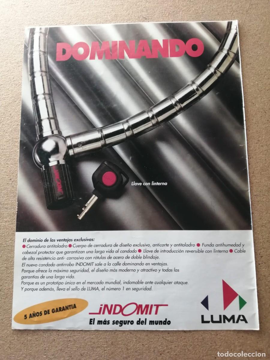 Otros art&iacute;culos de coleccionismo en papel: ANUNCIO. INDOMIT LUMA
