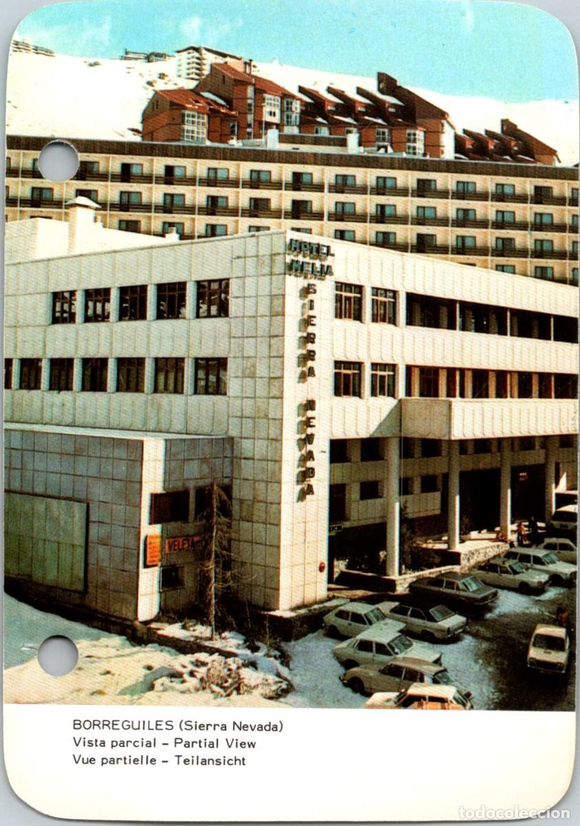 Otros art&iacute;culos de coleccionismo en papel: Borreguiles - Vista parcial - Calendario Myrga 1979 - 119x84mm - Rev: Valencia - Ciudad Sanitaria