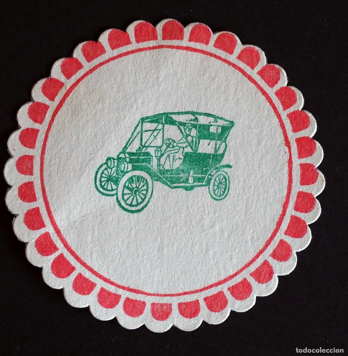 Otros art&iacute;culos de coleccionismo en papel: POSAVASOS: DE COCHE. EN BUEN ESTADO