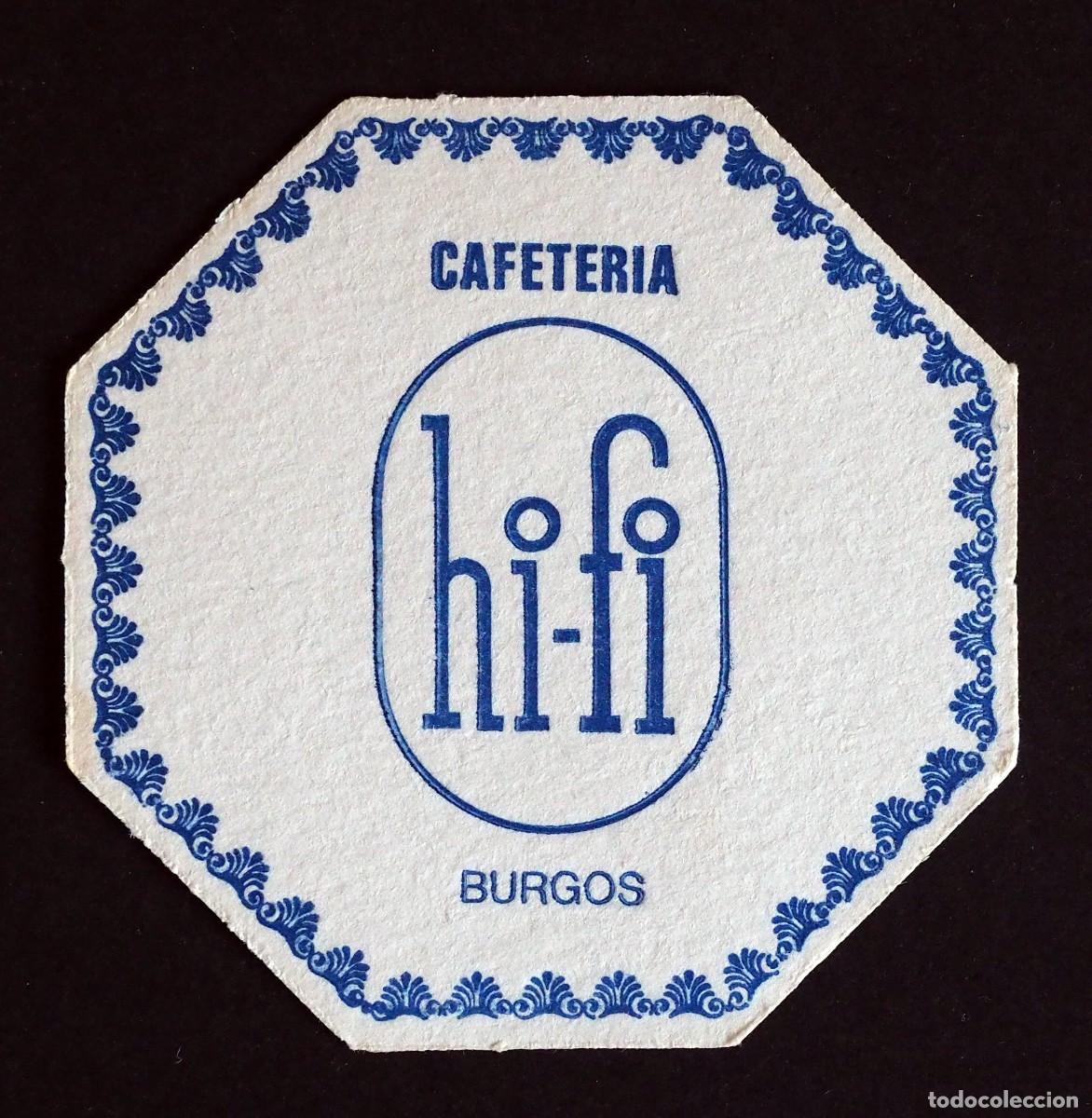 Otros art&iacute;culos de coleccionismo en papel: POSAVASOS: CAFETER&Iacute;A HIFI. BURGOS