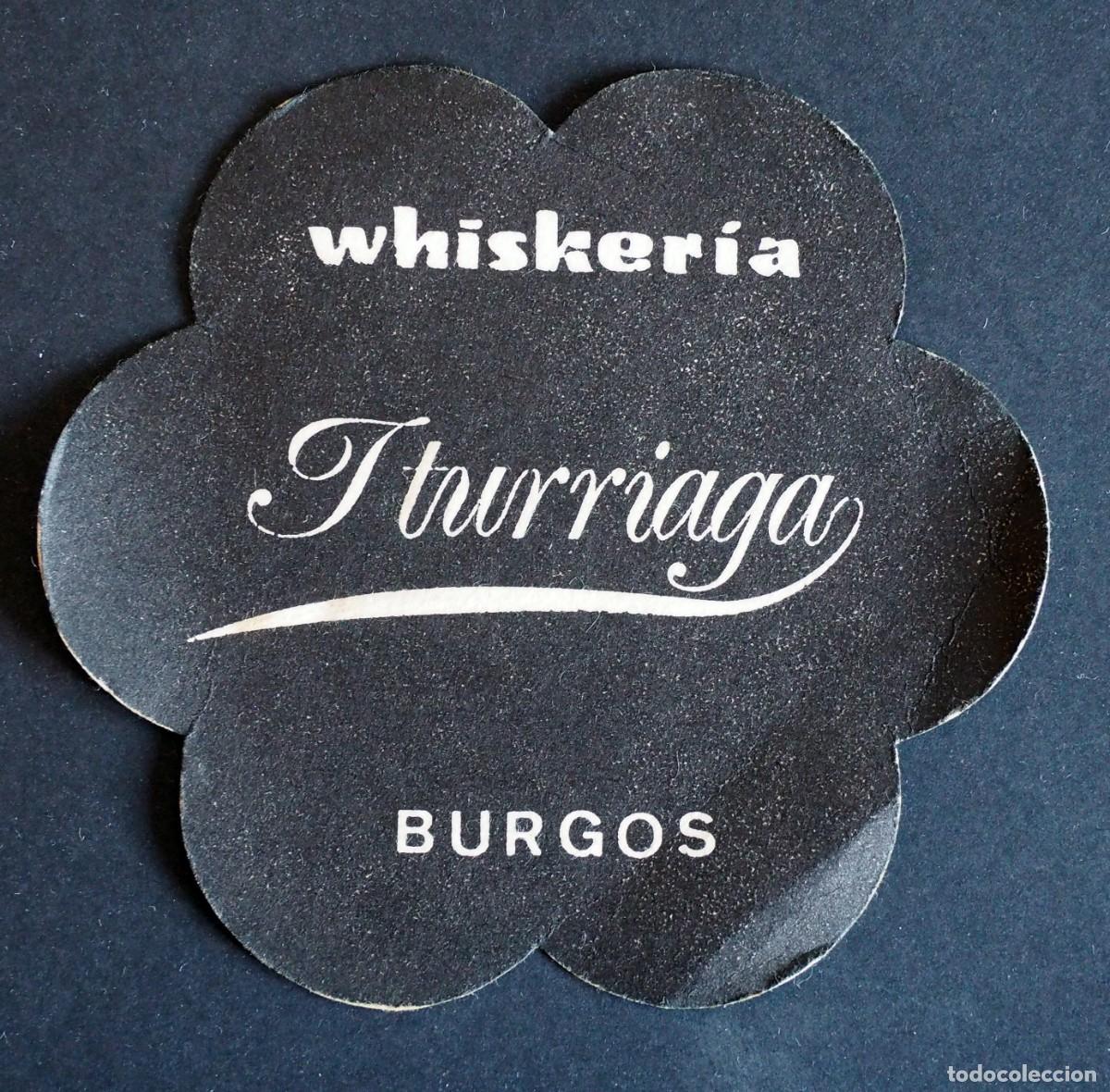 Otros art&iacute;culos de coleccionismo en papel: POSAVASOS: WHISKER&Iacute;A. ITURRIAGA. BURGOS