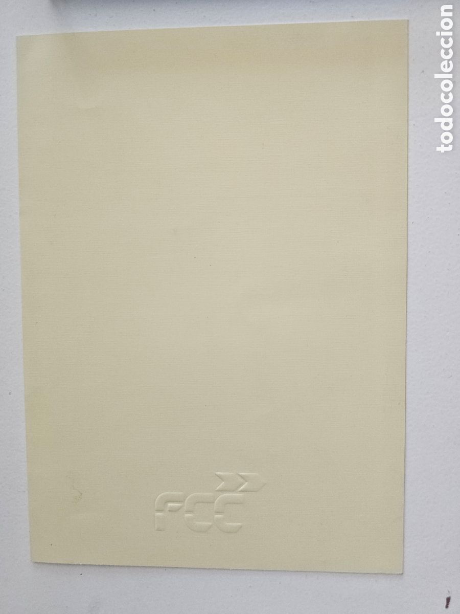 Collectionnisme Papier divers: Tarjeta de felicitaci&oacute;n de Navidad FCC 2004 Nacimiento Adoraci&oacute;n Reyes, An&oacute;nimo Museo Am&eacute;rica Madrid