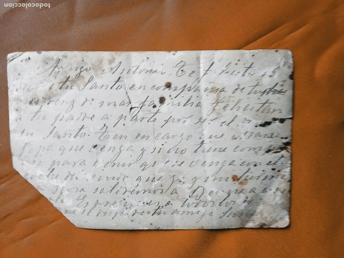 Otros art&iacute;culos de coleccionismo en papel: Antigua postal de mujer