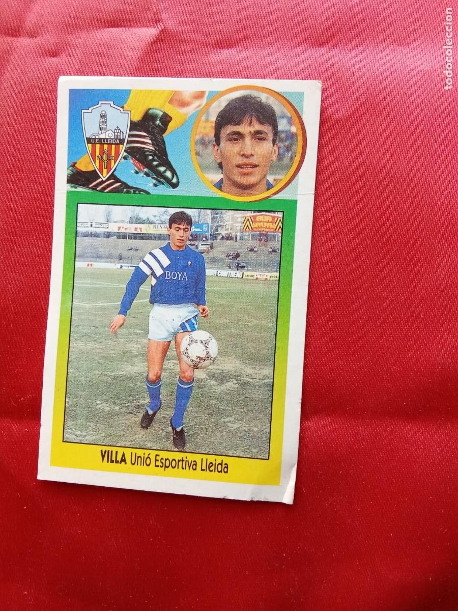 Otros art&iacute;culos de coleccionismo en papel: Cromo Villa, uni&oacute; esportiva Lleida Papel.88