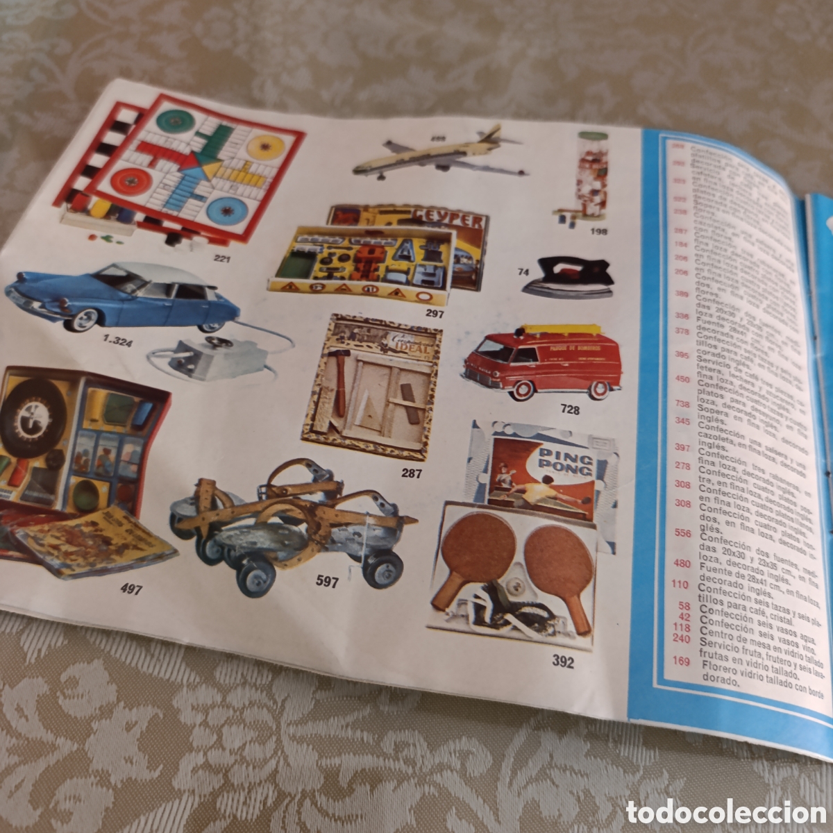 Otros art&iacute;culos de coleccionismo en papel: cat&aacute;logo antiguo de Starlux ,juguete DKV Rico,Pay&aacute;,etc,de la d&eacute;cada de 1960