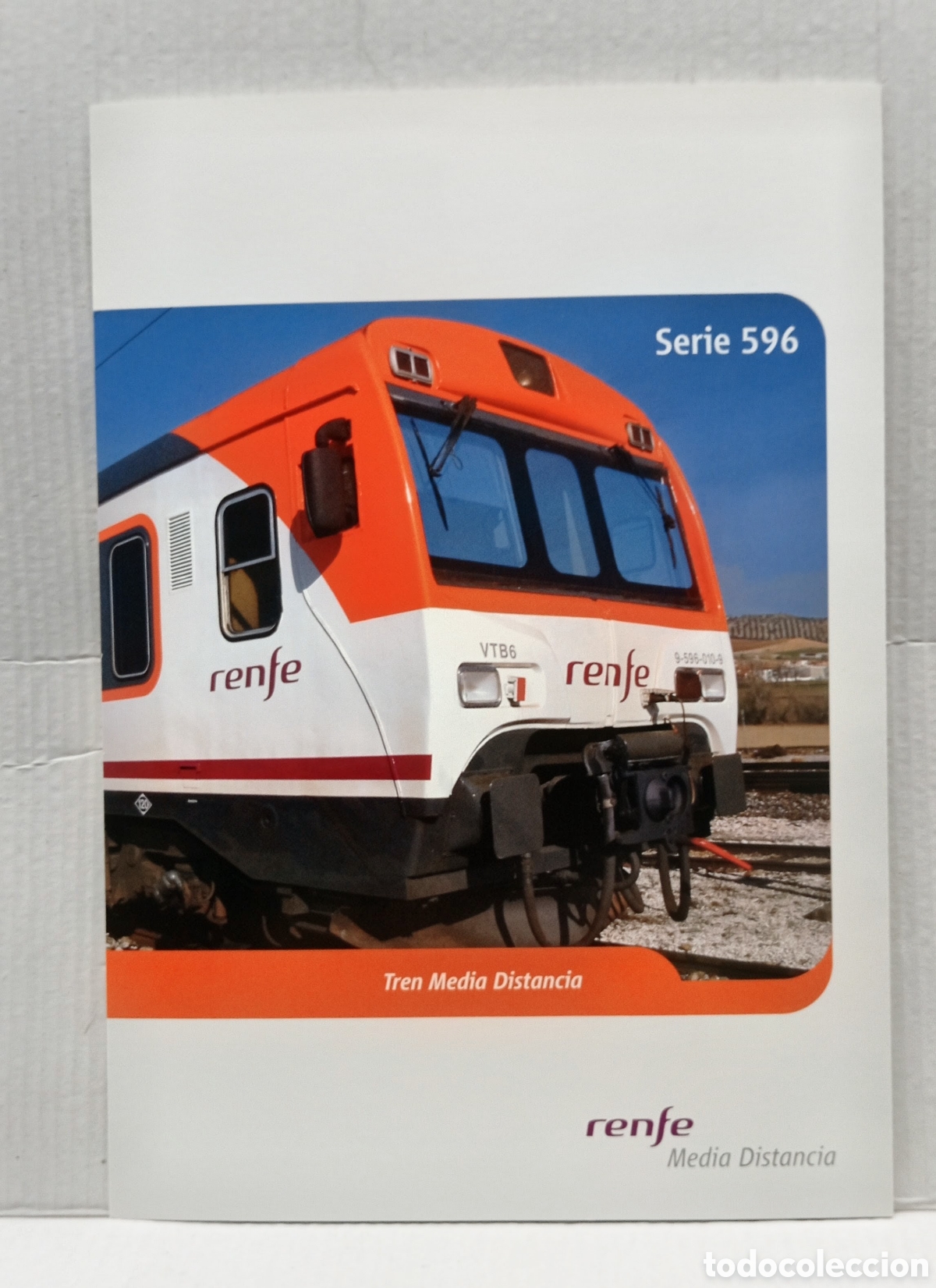 Otros art&iacute;culos de coleccionismo en papel: SER&Iacute;E 596 - RENFE+ TREN MEDIA DISTANCIA - FICHA T&Eacute;CNICA Y TECNOLOGICA-CON DESPLEGABLE