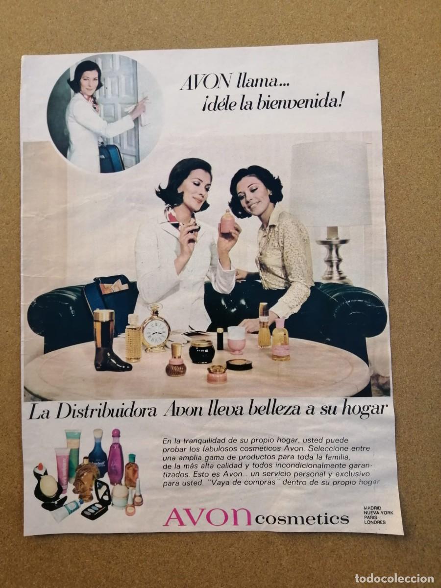 Otros art&iacute;culos de coleccionismo en papel: ANUNCIO. AVON COSMETICOS