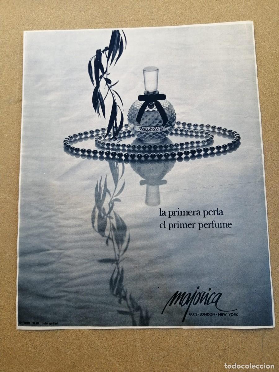 Otros art&iacute;culos de coleccionismo en papel: ANUNCIO. MAJORICA, LA PRIMERA PERLA, EL PRIMER PERFUME