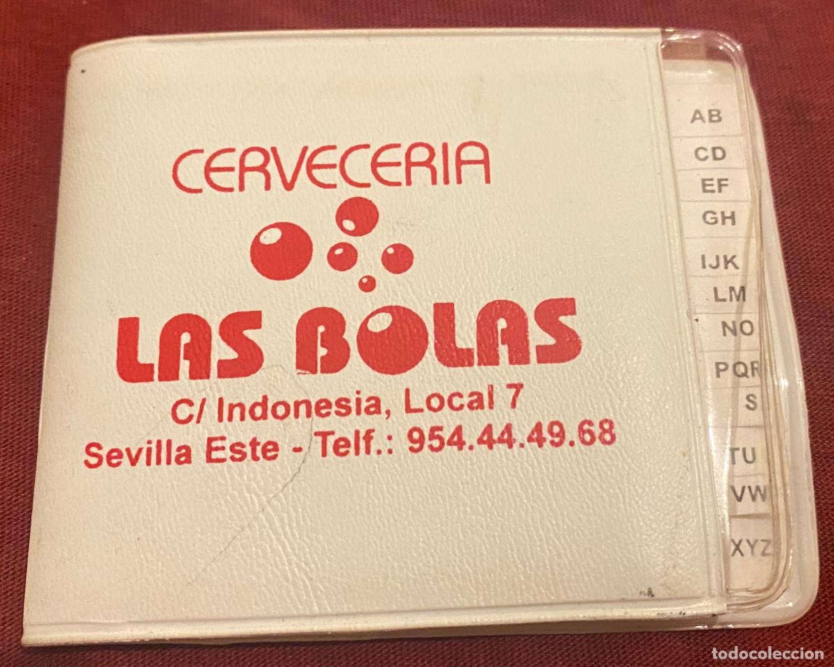 Otros art&iacute;culos de coleccionismo en papel: Peque&ntilde;a agenda telef&oacute;nica. Promocional de bares y cervecer&iacute;as de Sevilla. A&ntilde;os 90. Sin usar.