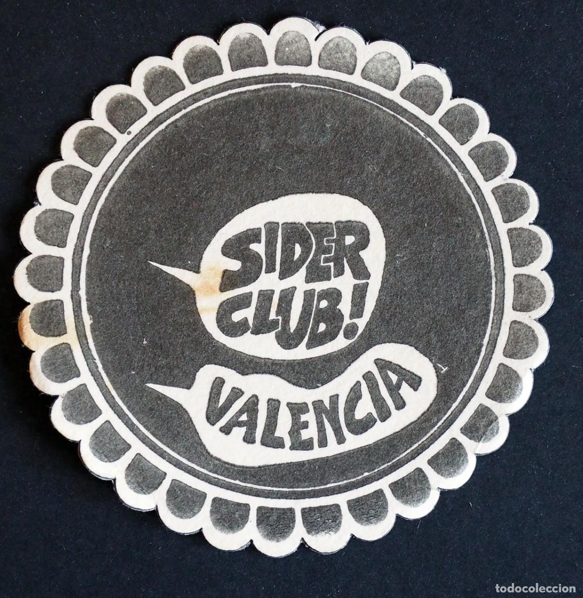 Otros art&iacute;culos de coleccionismo en papel: POSAVASOS: SIDER CLUB. VALENCIA