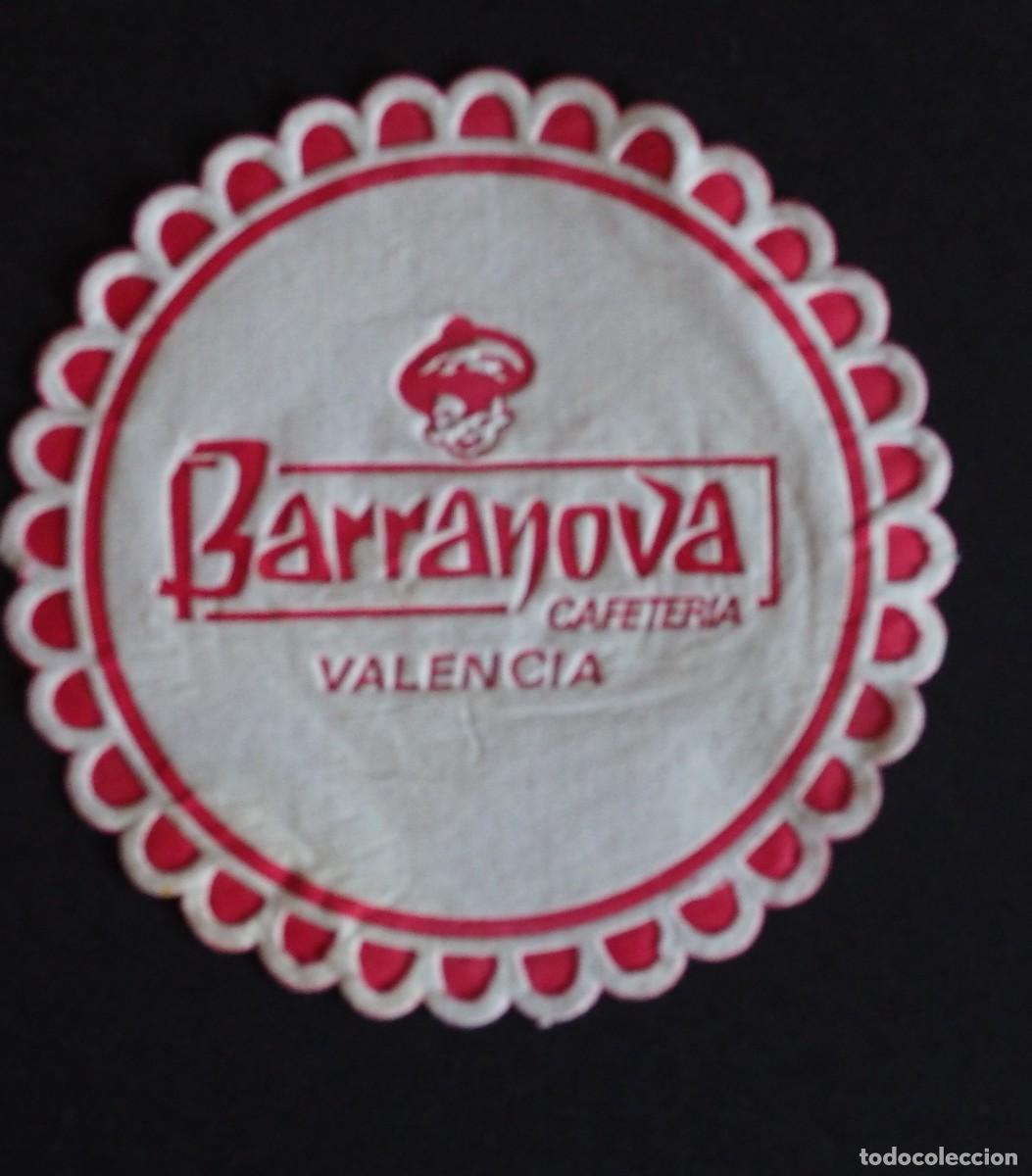 Otros art&iacute;culos de coleccionismo en papel: POSAVASOS: BARRANOVA. CAFETERIA. VALENCIA