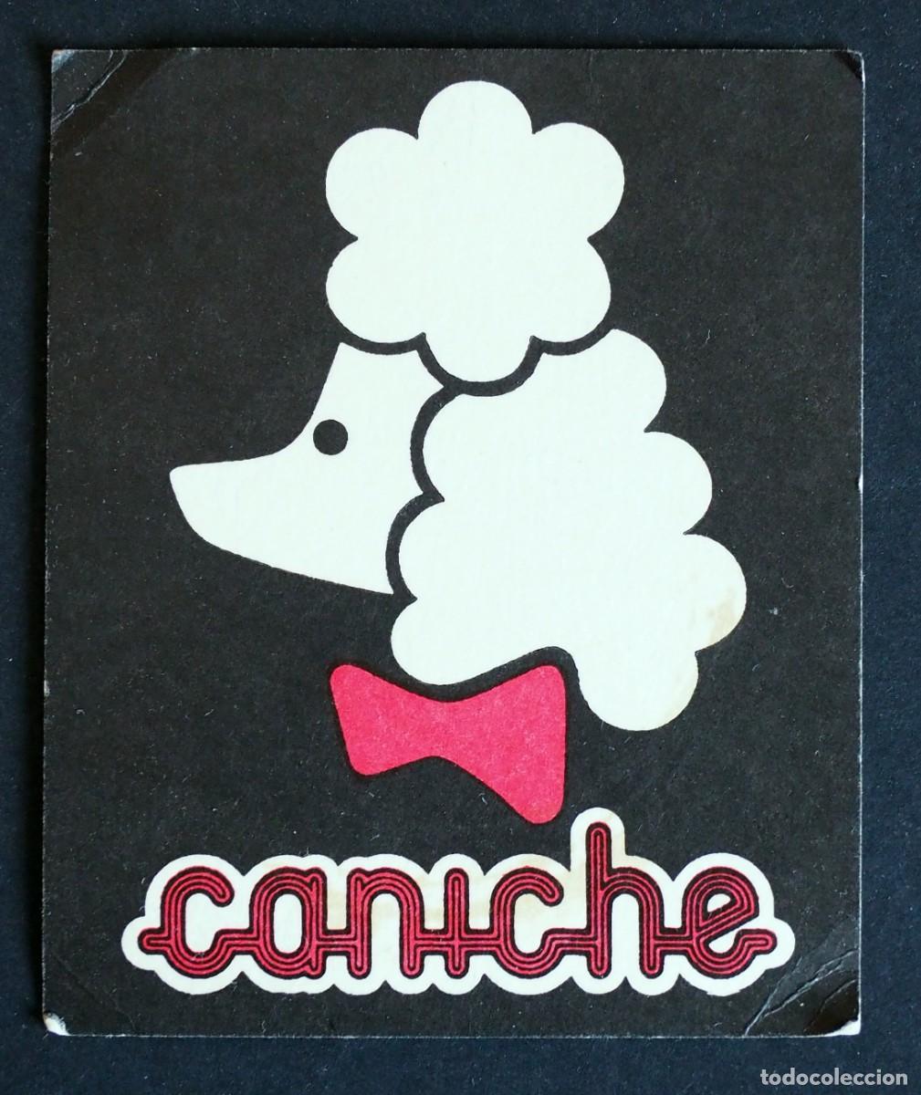 Otros art&iacute;culos de coleccionismo en papel: POSAVASOS: CANICHE. ESQUINAS DOBLADAS