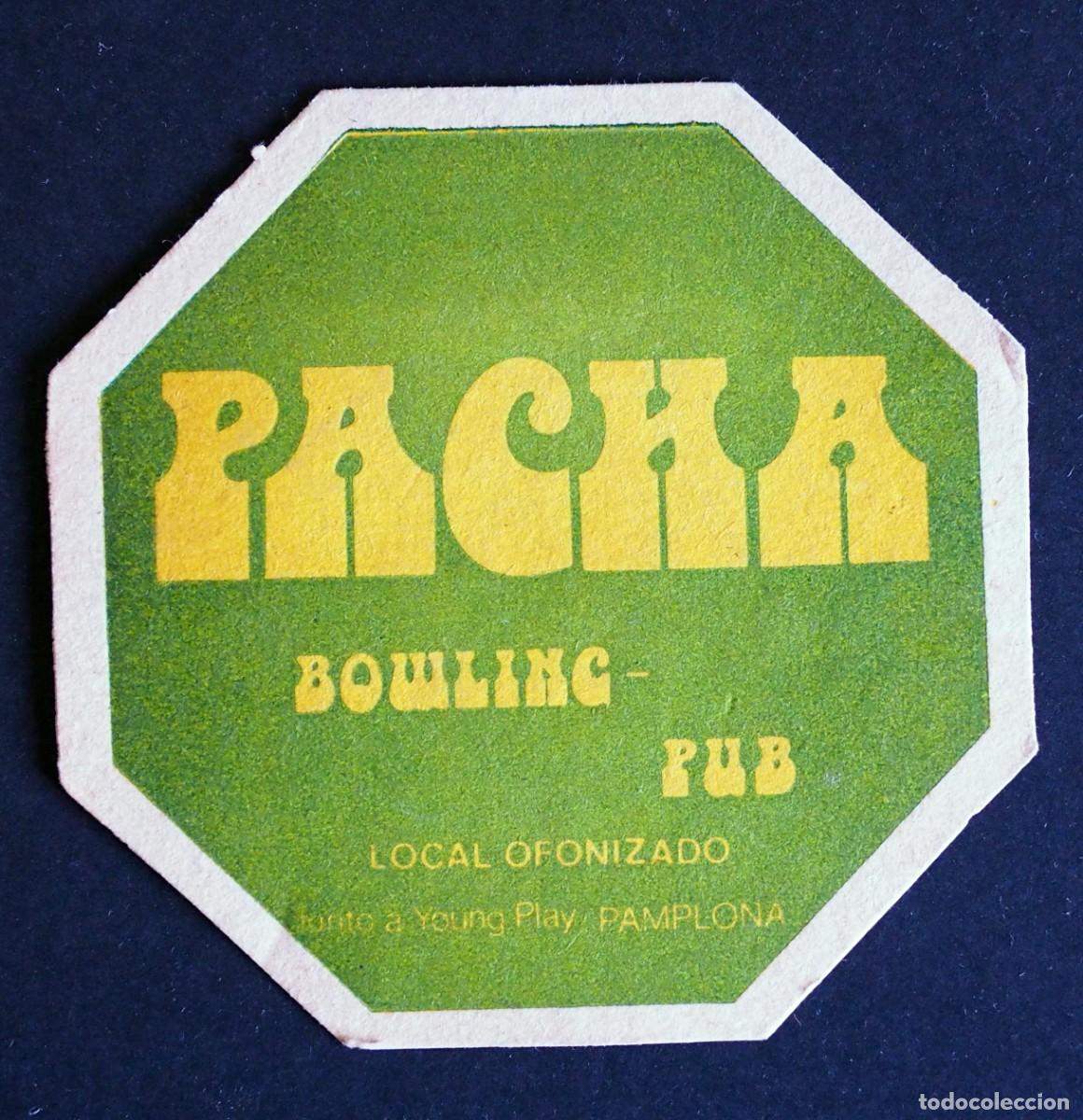 Otros art&iacute;culos de coleccionismo en papel: POSAVASOS: PACHA. BOWLINC- PUB. PAMPLONA