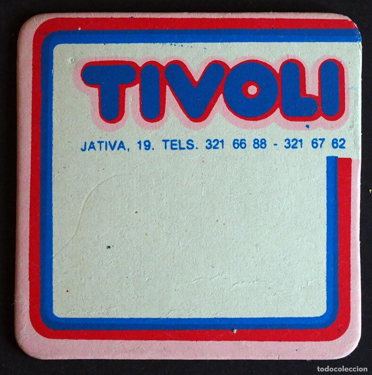 Otros art&iacute;culos de coleccionismo en papel: POSAVASOS: TIVOLI. JATIVA
