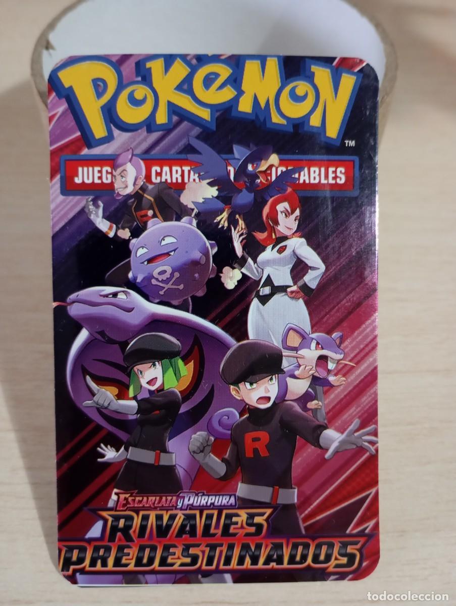 Otros art&iacute;culos de coleccionismo en papel: Postal Pokemon Escarlata y Purpura Rivales Predestinados