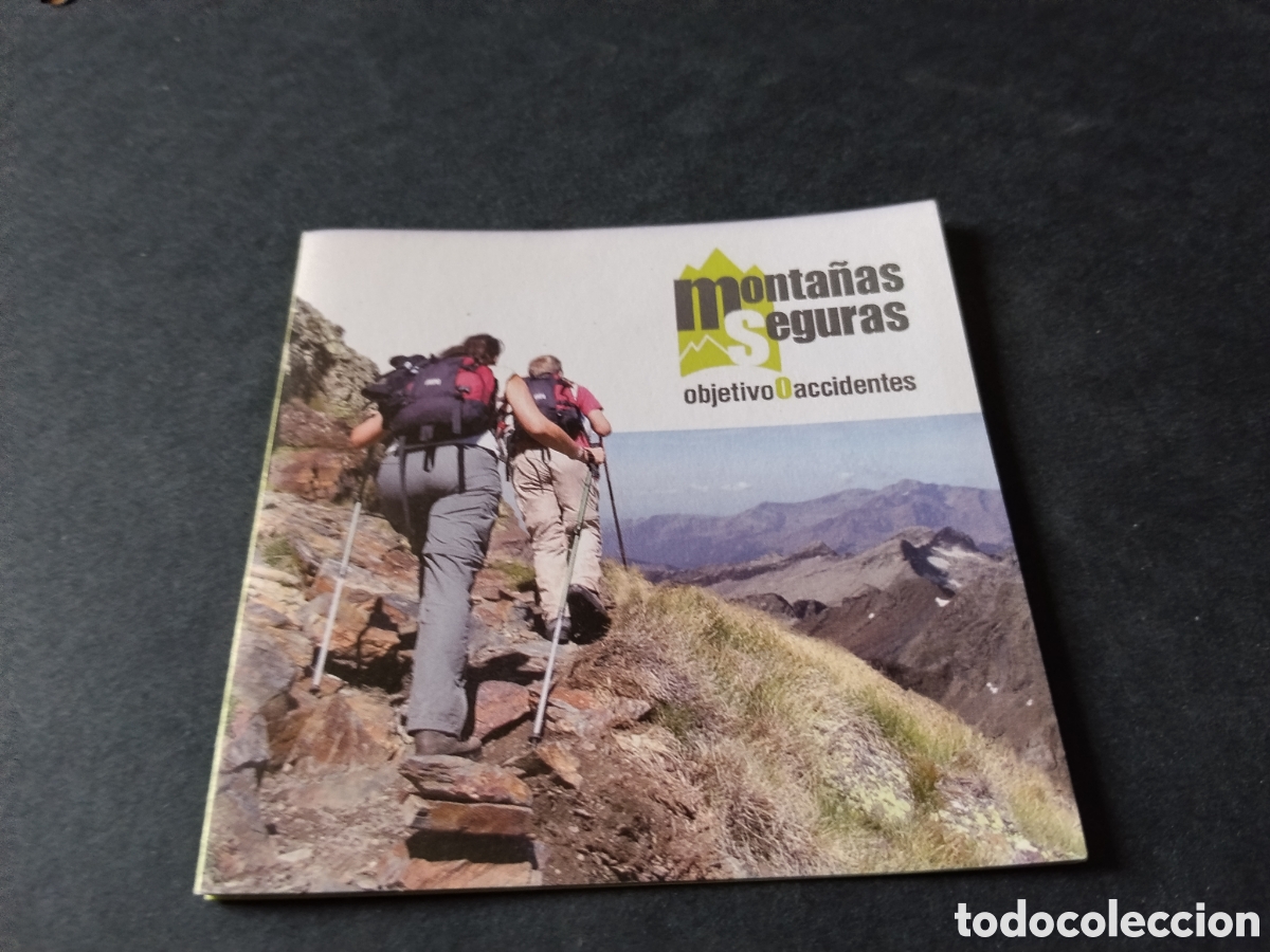 Otros art&iacute;culos de coleccionismo en papel: Folletos monta&ntilde;as seguras gobierno de Arag&oacute;n