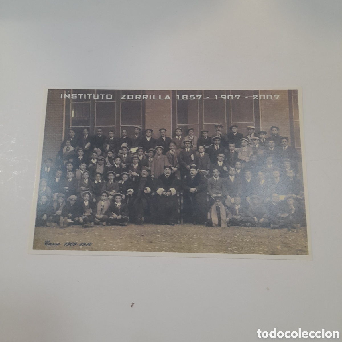 Otros art&iacute;culos de coleccionismo en papel: Postal Instituto Zorrilla 150 aniversario