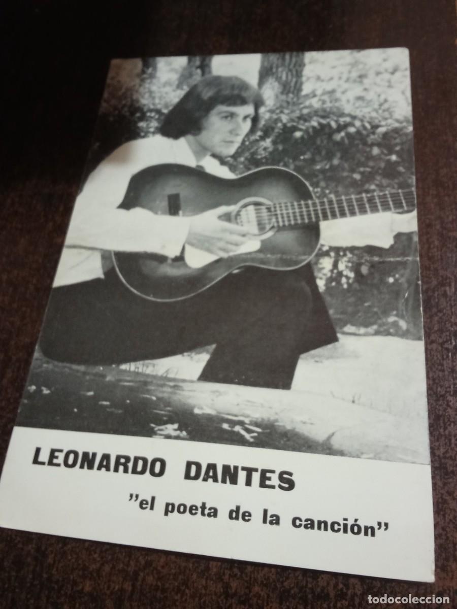 Otros art&iacute;culos de coleccionismo en papel: Leonardo Dantes-El poeta de la cancion.
