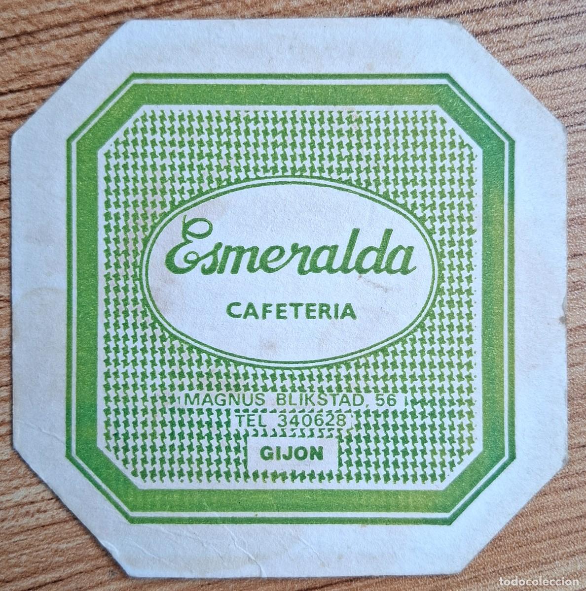 Altri oggetti di carta: Posavasos Cafeter&iacute;a Esmeralda - Gij&oacute;n (Asturias)