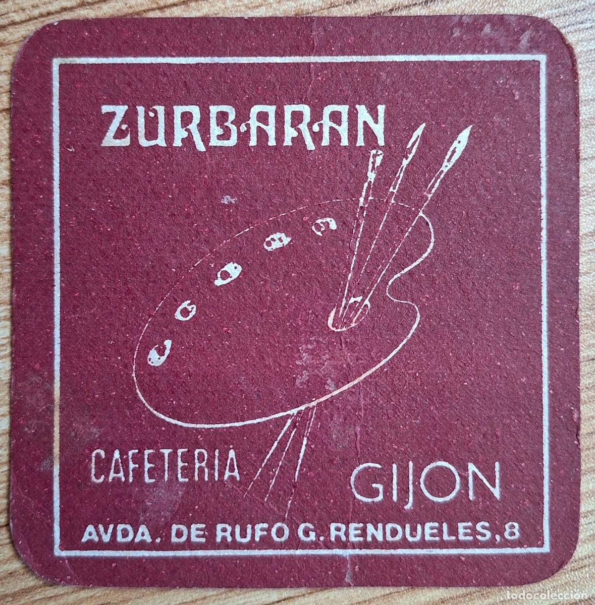 Otros art&iacute;culos de coleccionismo en papel: Posavasos Cafeter&iacute;a Vigo - Gij&oacute;n (Asturias)