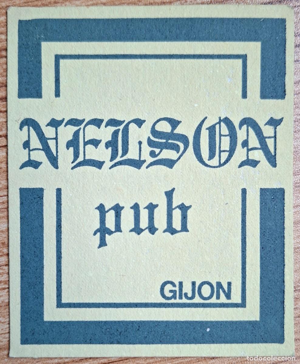 Otros art&iacute;culos de coleccionismo en papel: Posavasos Nelson Pub - Gij&oacute;n (Asturias)