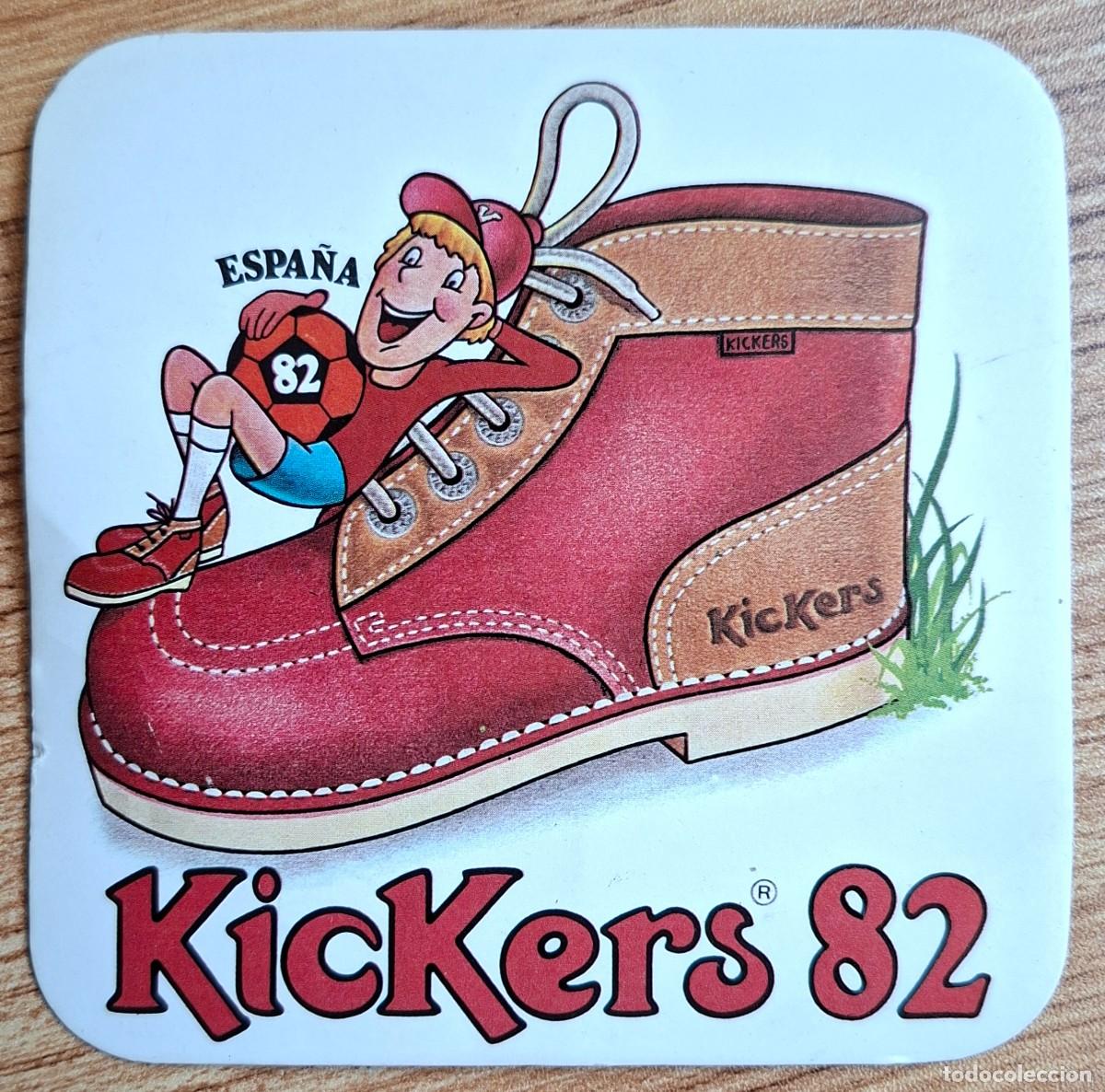 Collectionnisme Papier divers: Posavasos Kickers Espa&ntilde;a 82 - Gij&oacute;n (Asturias)