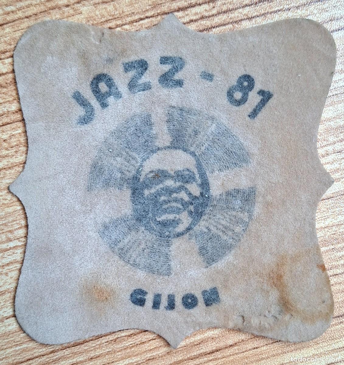 Otros art&iacute;culos de coleccionismo en papel: Posavasos Jazz 81 - Gij&oacute;n (Asturias)