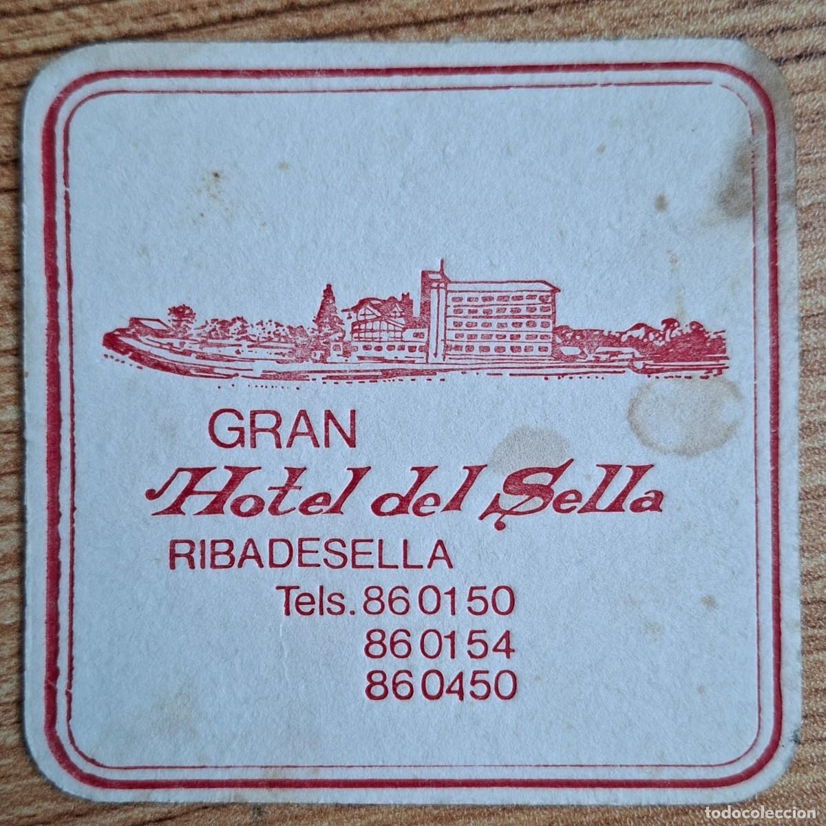Otros art&iacute;culos de coleccionismo en papel: Posavasos Gran Hotel del Sella - Ribadesella (Asturias)