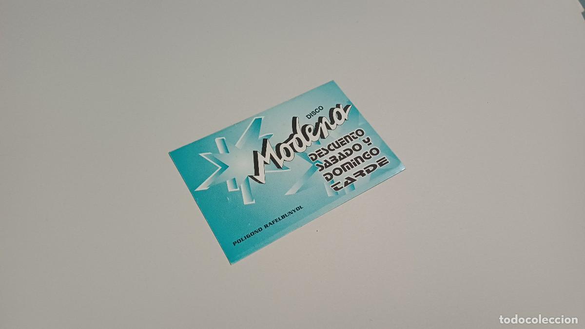 Sammelleidenschaft Andere Papierartikel: FLYER ENTRADA INVITACION - DISCOTECA MODENA VALENCIA