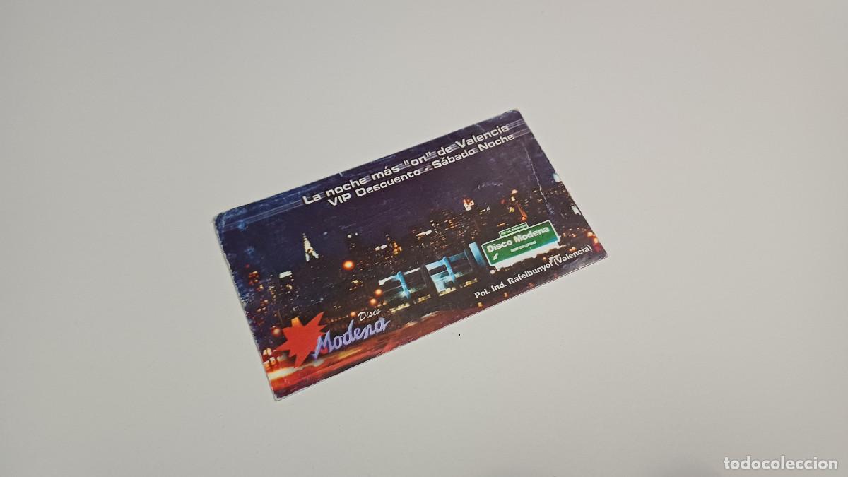 Altri oggetti di carta: FLYER ENTRADA INVITACION - DISCOTECA MODENA VALENCIA