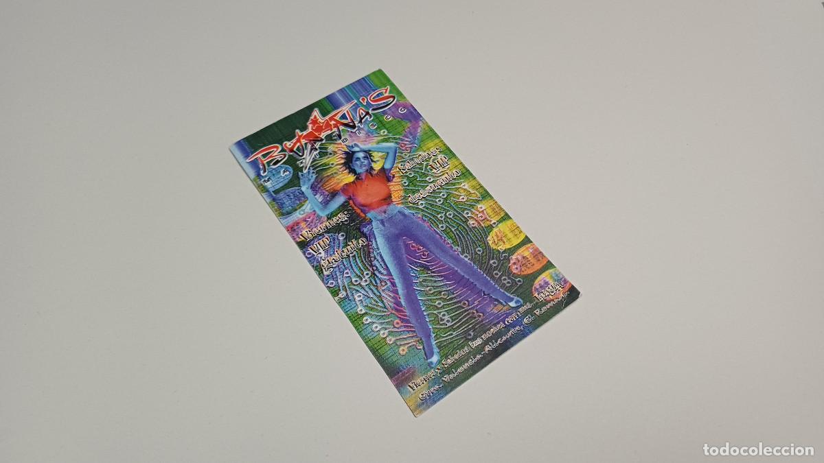 Altri oggetti di carta: FLYER ENTRADA INVITACION - DISCOTECA BANANA'S BANANAS VALENCIA