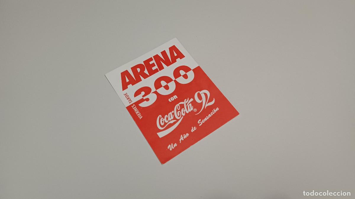 Otros art&iacute;culos de coleccionismo en papel: FLYER ENTRADA INVITACION - DISCOTECA ARENA VALENCIA