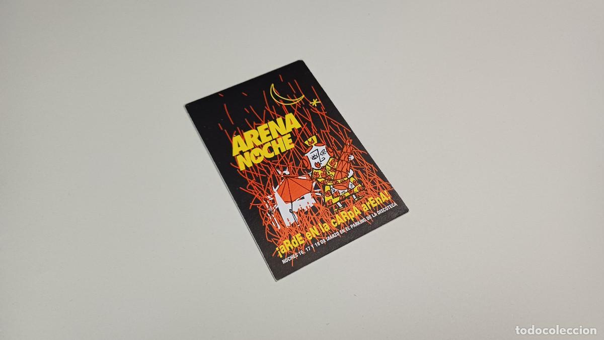 Otros art&iacute;culos de coleccionismo en papel: FLYER ENTRADA INVITACION - DISCOTECA ARENA VALENCIA