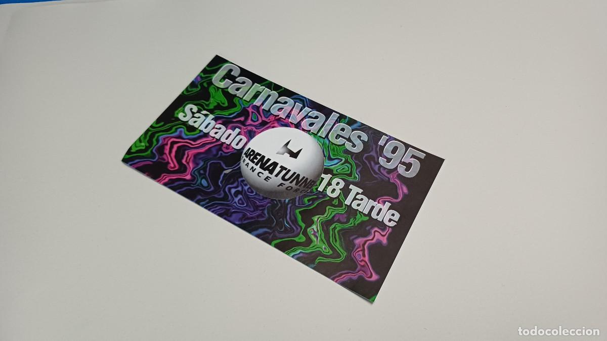 Otros art&iacute;culos de coleccionismo en papel: FLYER ENTRADA INVITACION - DISCOTECA ARENA VALENCIA