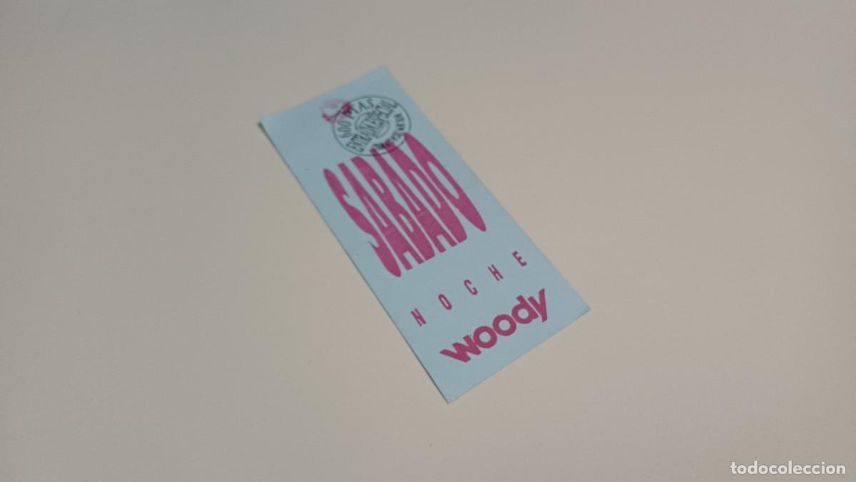 Otros art&iacute;culos de coleccionismo en papel: FLYER ENTRADA INVITACION - DISCOTECA WOODY VALENCIA