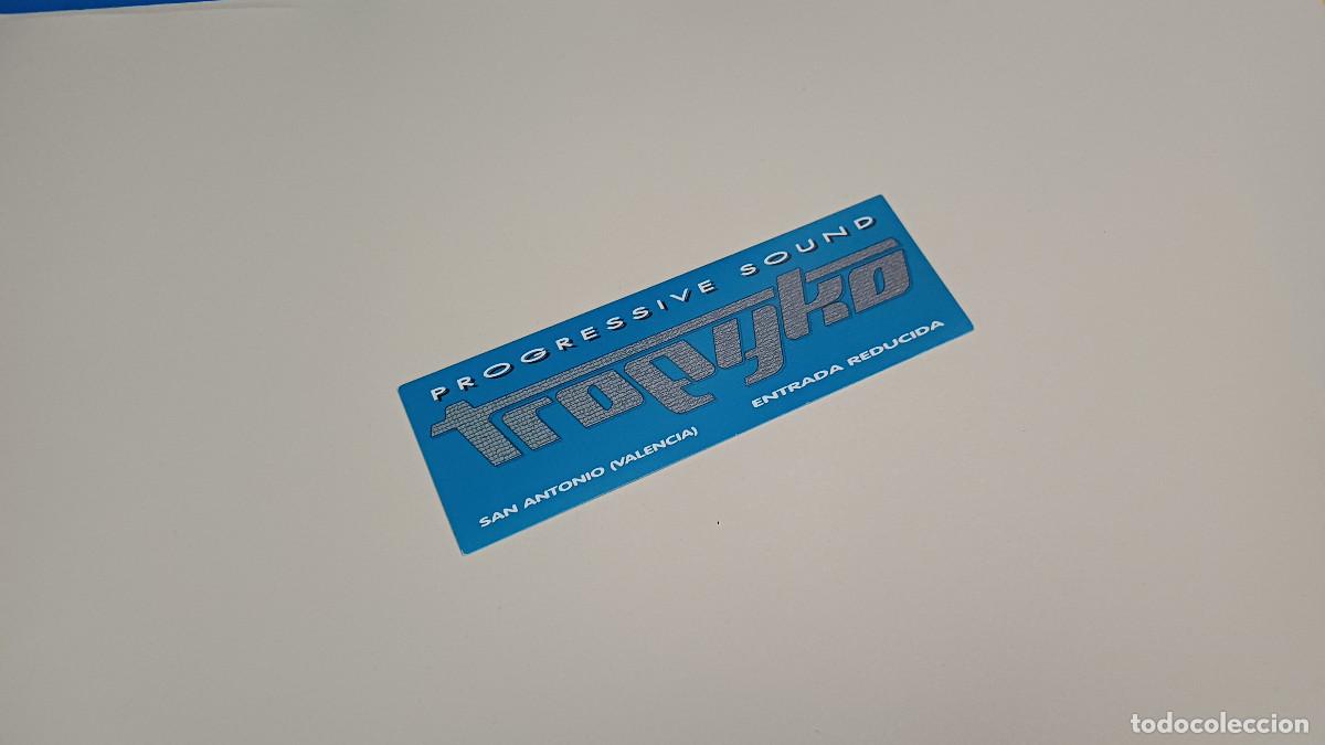 Otros art&iacute;culos de coleccionismo en papel: FLYER ENTRADA INVITACION - DISCOTECA TROPYKO VALENCIA