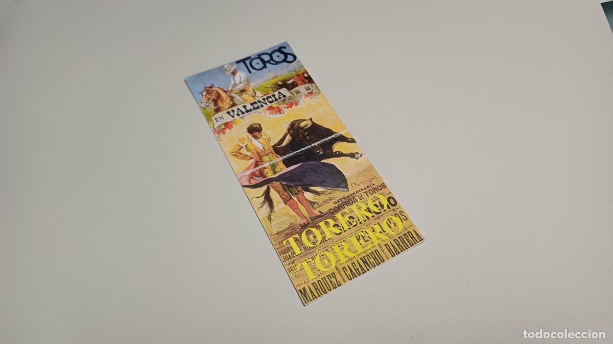 Otros art&iacute;culos de coleccionismo en papel: FLYER ENTRADA INVITACION - DISCOTECA TORERO TORERO VALENCIA