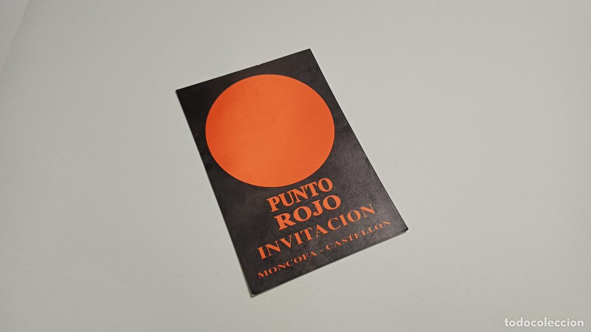 Otros art&iacute;culos de coleccionismo en papel: FLYER ENTRADA INVITACION - DISCOTECA PUNTO ROJO CASTELL&Oacute;N