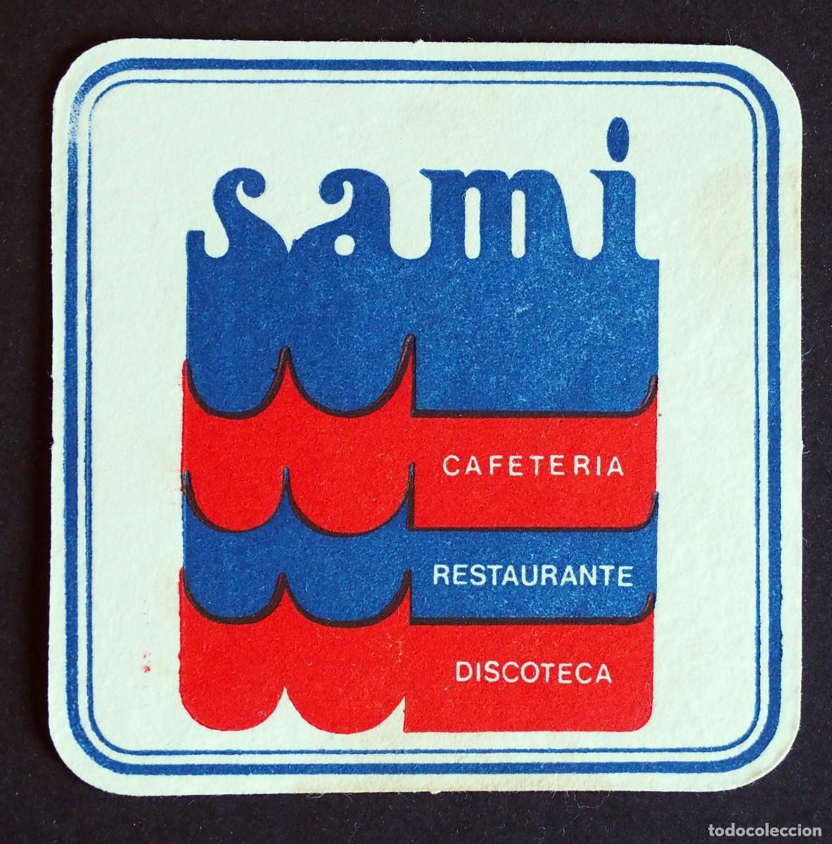 Otros art&iacute;culos de coleccionismo en papel: POSAVASOS: SAMI. CAFETERIA. RESTAURANTE. DISCOTECA