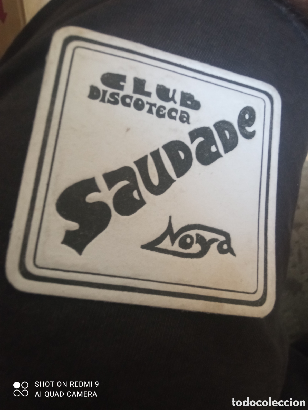 Otros art&iacute;culos de coleccionismo en papel: Club discoteca saudade (Posa vasos A&ntilde;os 50 60)