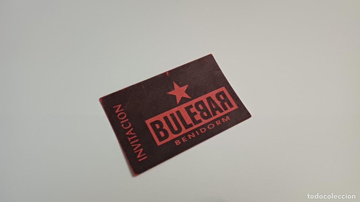 Sammelleidenschaft Andere Papierartikel: FLYER ENTRADA INVITACION - DISCOTECA BULEBAR