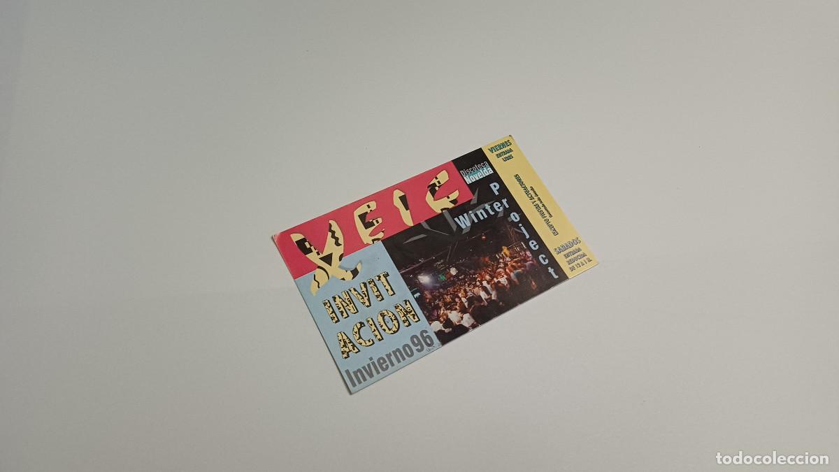 Sammelleidenschaft Andere Papierartikel: FLYER ENTRADA INVITACION - DISCOTECA XEIC