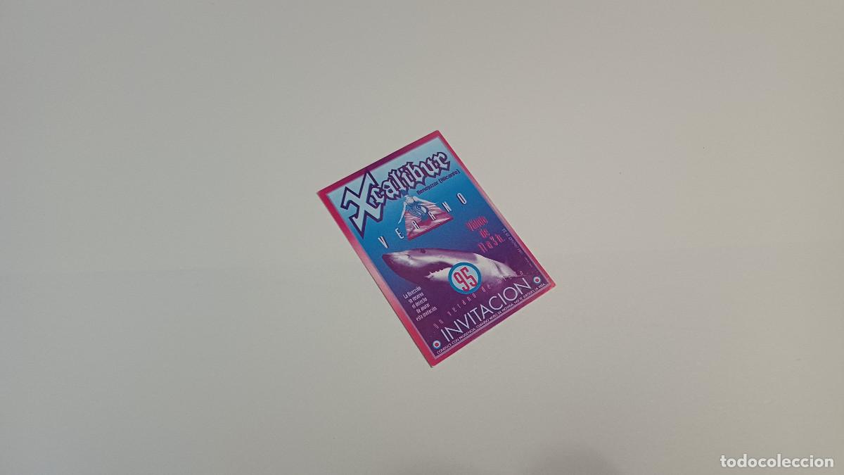 Sammelleidenschaft Andere Papierartikel: FLYER ENTRADA INVITACION - DISCOTECA XCALIBUR