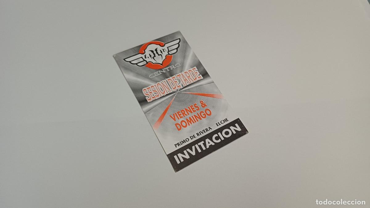 Otros art&iacute;culos de coleccionismo en papel: FLYER ENTRADA INVITACION - DISCOTECA LIMITE