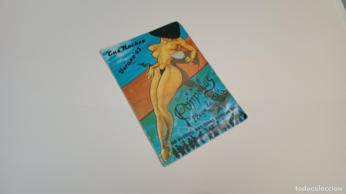 Otros art&iacute;culos de coleccionismo en papel: FLYER ENTRADA INVITACION - DISCOTECA POPPULUS POPULUS