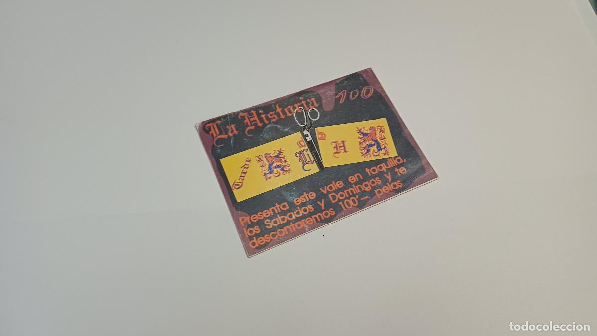 Otros art&iacute;culos de coleccionismo en papel: FLYER ENTRADA INVITACION - DISCOTECA LA HISTORIA