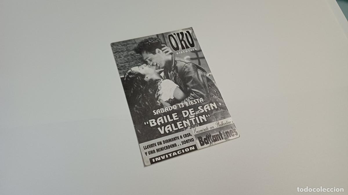 Otros art&iacute;culos de coleccionismo en papel: FLYER ENTRADA INVITACION - DISCOTECA O'KU OKU