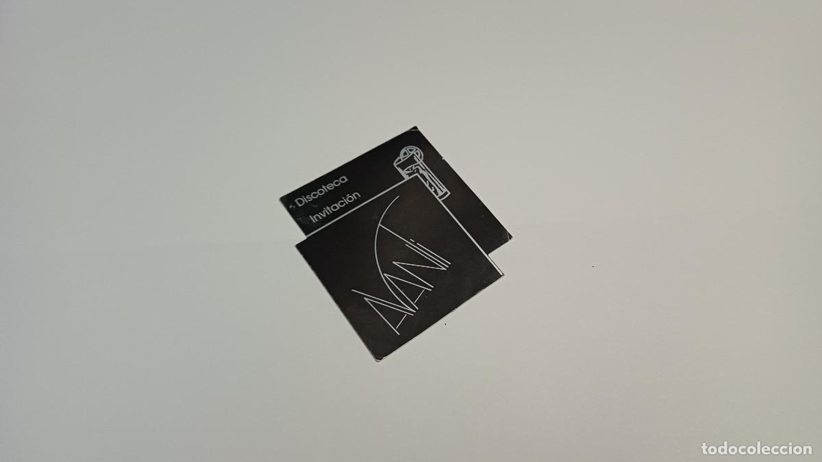 Otros art&iacute;culos de coleccionismo en papel: FLYER ENTRADA INVITACION - DISCOTECA AVANTI