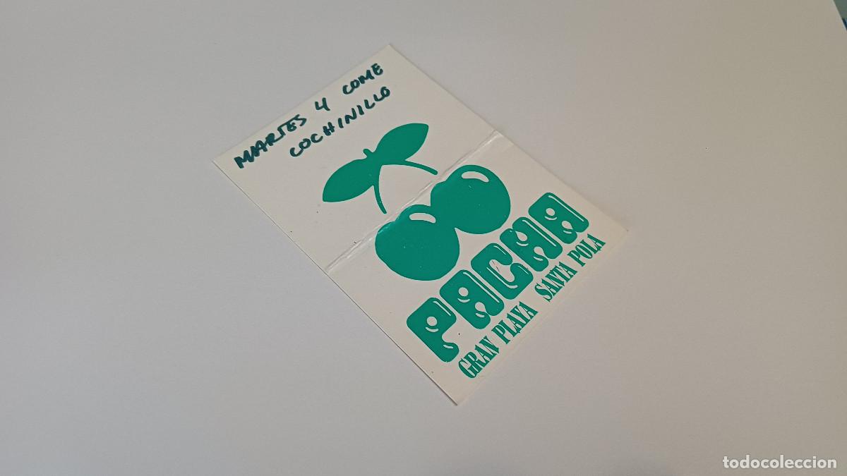 Otros art&iacute;culos de coleccionismo en papel: FLYER ENTRADA INVITACION - DISCOTECA PACHA
